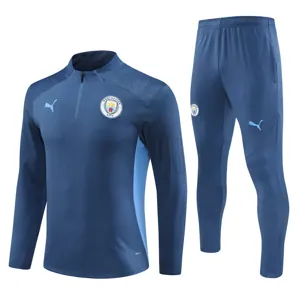 24-25 Manchester City Long Sleeve Training Suit Football Shirts