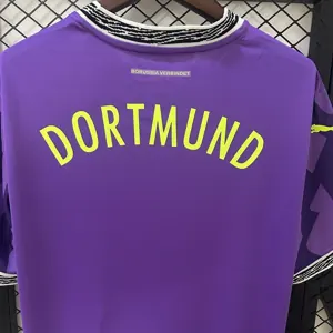 24-25 Dortmund Anniversary Culture Special Edition Purple Soccer T-Shirt AAAAJersey Dropship Yu 7