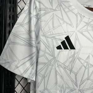24-25 Real Madrid Pre-match White Training Kit AAAAJersey Wholesale Yupoo 4