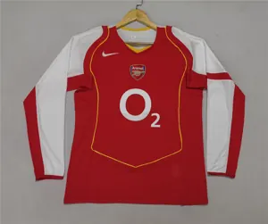 04-05 Arsenal home red long sleeve