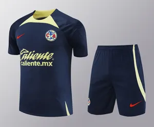 24-25 Club America Training Suits Navy Kits Soccer Jerseys Yupoo