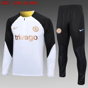 23-24 Chelsea Long Sleeve Training Suit Yupoo