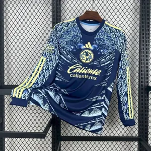 25-26 America Away Kit Soccer T-Shirt Long Sleeve AAAAJersey Supply Yupoo