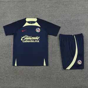 24-25 Club America Training Suits Navy Kits Soccer Jerseys Yupoo 1