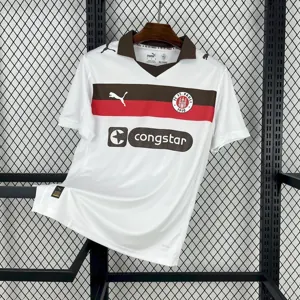 25-26 St.Pauli Away Shirt Football Apparels AAAAJersey Supply Yupoo