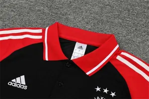 Polo Ajax black red-sleeves 10