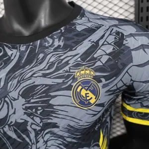 24-25 Real Madrid Grey Dragon Special Edition Player Version Shirt AAAAJersey Soccer Yupoo 6