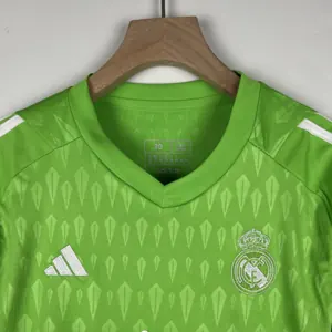23-24 Kids Goalkeeper Real Madrid Green Size 16-28 7
