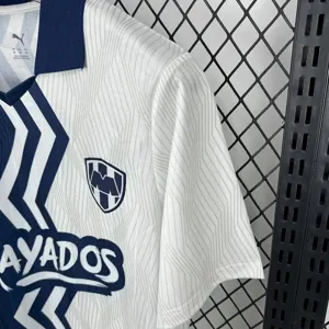 25-26 Monterrey White Special Edition Kit Soccer T-Shirt AAAAJersey Supply Yupoo 4