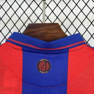 25-26 San Lorenzo Home Shirt Football Uniform AAAAJersey Yupoo 6