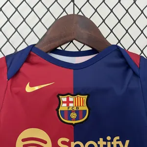 24-25 Barcelona Home Baby Uniform Best Wholesale Yupoo 4