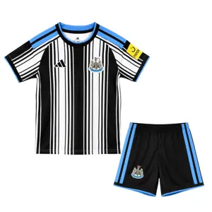 26-27 Newcastle United Home Kid Kits Youth Football Apparels AAAAJersey Supply Yupoo 4