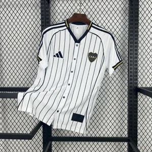 25-26 Boca Juniors White Kit Football T-Shirt AAAAJersey Supply Yupoo