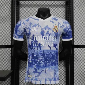 24-25 Real Madrid Blue City Special Edition Player Version Shirt Sport AAAAJersey Yupoo