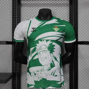 25-26 Real Betis Naruto Special Edition Player Version Shirt AAAAJersey Supply Yupoo