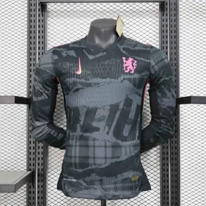 24-25 Chelsea Third Kit Long Sleeve Player Version Shirt AAAAJersey Supplier Yupoo