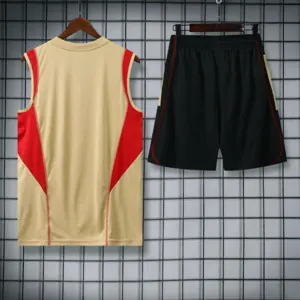 23-24 Sao Paulo Training Vest Kit S-XXL Soccer Jerseys 2