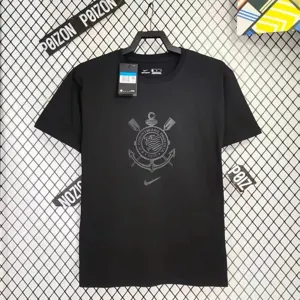 24-25 Corinthians Black T-Shirt AAAAJersey Supplier Yupoo