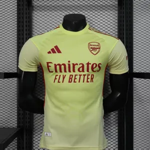 25-26 Arsenal Yellow Goalkeeper Kit Player Version Shirt Football Uniform AAAAJersey Dropship Y