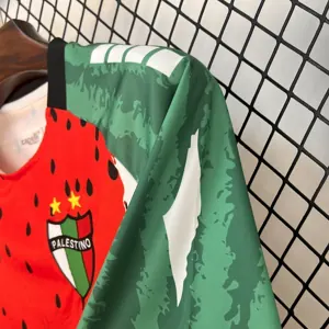25-26 Palestino Fourth Shirt Football Uniform AAAAJersey Yupoo 3