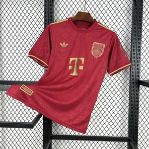24-25 Bayern Munich 125 Anniversary Red Shirt Football Uniforms AAAAJersey Dropship Yupoo 5