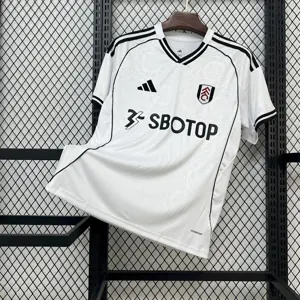 25-26 Fulham Home Kit Football Apparels Sport AAAAJersey Dropship Yupoo