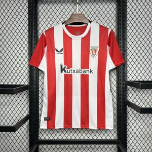 24-25 Athletic Bilbao Home Kit Football Apparels Sport AAAAJersey Yupoo