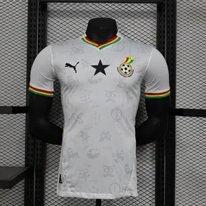 24-25 Ghana Home Kit Player Version Shirt Soccer AAAAJersey Yupoo