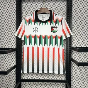 2024 CD Palestina x Hypepeace White Kit Soccer Uniforms Football AAAAJersey Yupoo