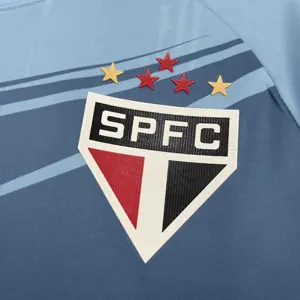 25-26 Sao Paulo Goalkeeper Blue Kit Soccer Uniforms AAAAJersey Supply Yupoo 3