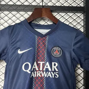 25-26 PSG Home Kid Kits Youth Apparels AAAAJersey Supply Yupoo-1 7