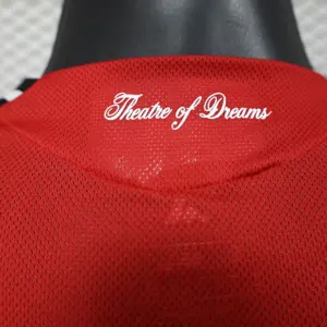 25-26 Manchester United Home Kit Player Version Long Sleeve Shirt AAAAJersey Wholesale Yupoo 2
