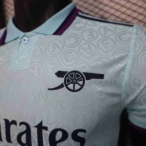 25-26 Arsenal Blue Special Edition Kit Player Version Polo Shirt AAAAJersey Dropshipping Yupoo 1