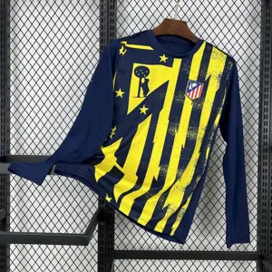 25-26 Atletico Madrid Pre-Match Shirt Football Uniform AAAAJersey Yupoo