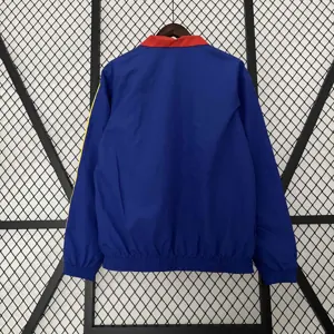 23-24 Flamengo Reversible Windbreaker Red&Blue Double-Sides Jacket Soccer Jerseys For Sale 2