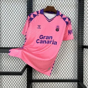 24-25 Las Palmas Pink Octorber Special Edition Shirt Football Apparels Soccer AAAAJersey Yupoo
