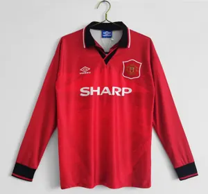 94-96 Manchester United home long sleeve