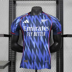 25-26 Arsenal Away Blue Kit Player Version Shirt AAAAJersey Supplier Yupoo