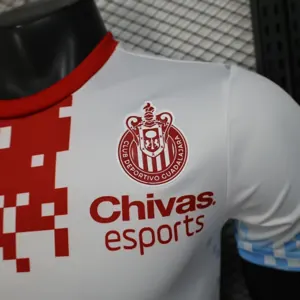 25-26 Chivas Away Kit Player Version Football Sport Shirt AAAAJersey Supply Yupoo 2