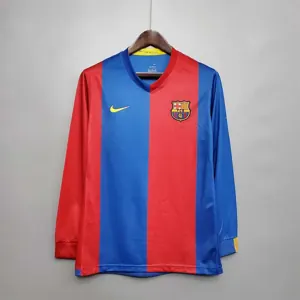 06-07 Barcelona home long sleeve