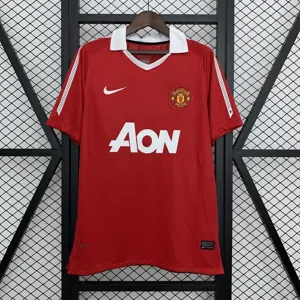 10-11 Manchester United Home Retro Kit Vintage Shirt AAAAJersey Supply Yupoo