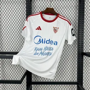 25-26 Sevilla FC Home Kit Football Special Edition T-Shirt Sport AAAAJersey Supply Factory Yupo