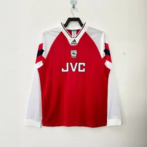 92-94 Arsenal Home Retro Kit Long Sleeve Shirt Best Jerseys Yupoo