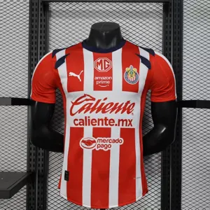 25-26 Chivas Home Red Kit Player Version Football Sino Shirt AAAAJersey Supplier Yupoo