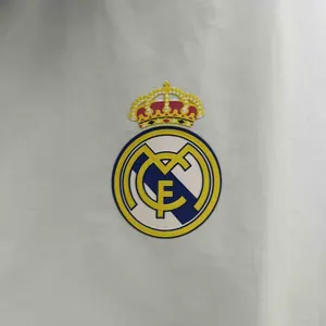 23-24 Real Madrid Trench Coat Reversible White&Blue Double-Sides Jacket AAAAJersey Yupoo 3