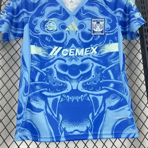 25-26 Tigres UANL Away Kid Kits Youth Apparels AAAAJersey Wholesale Yupoo 1