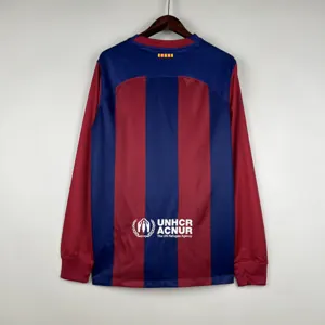 23-24 Long Sleeve Barcelona Home S-XXL 6
