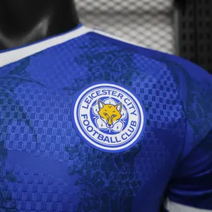 26-27 Leicester City Mens Home Kit Football Player Version T-Shirt AAAAJersey Supply Yupoo 7 1