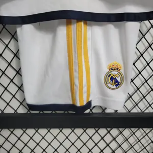 23-24 Real Madrid Home Kids Long Sleeve Kits Soccer Jerseys Yupoo 5