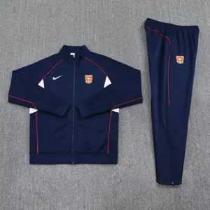 25-26 Arsenal Navy Football Tracksuits Long Jacket Suit 1